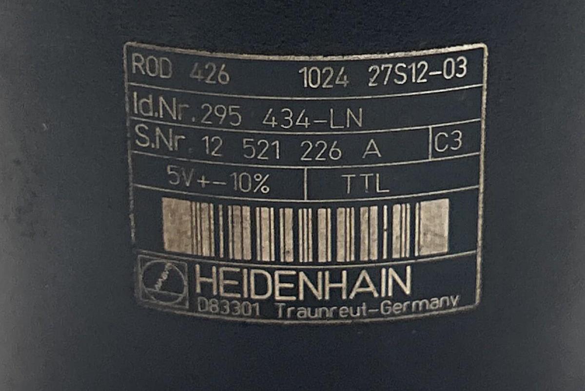 Used HEIDENHAIN CORP,295434-LN,ROTARY ENCODER