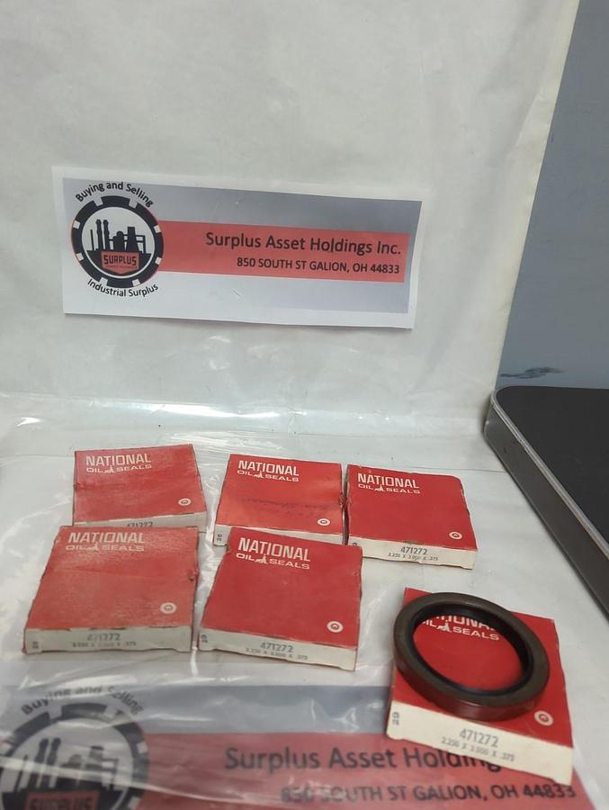 FEDERAL MOGUL,471272,OIL SEAL 2.25X3X.375 INCH LOT OF 6 NOS