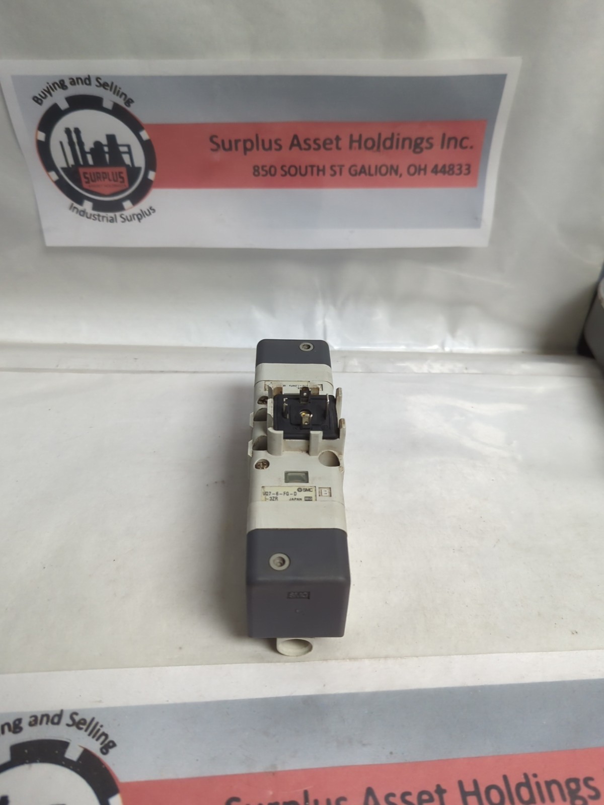 Used SMC,VQ7-6-FG-D-3ZR,PNEUMATIC SOLENOID VALVE PRE-OWNED