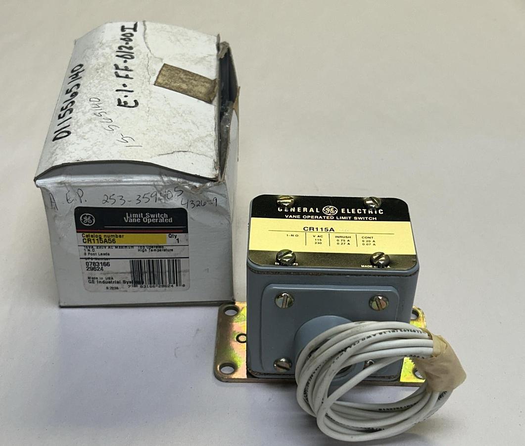 GENERAL ELECTRIC,CR115A56,VANE OPERATED LIMIT SWITCH NOS