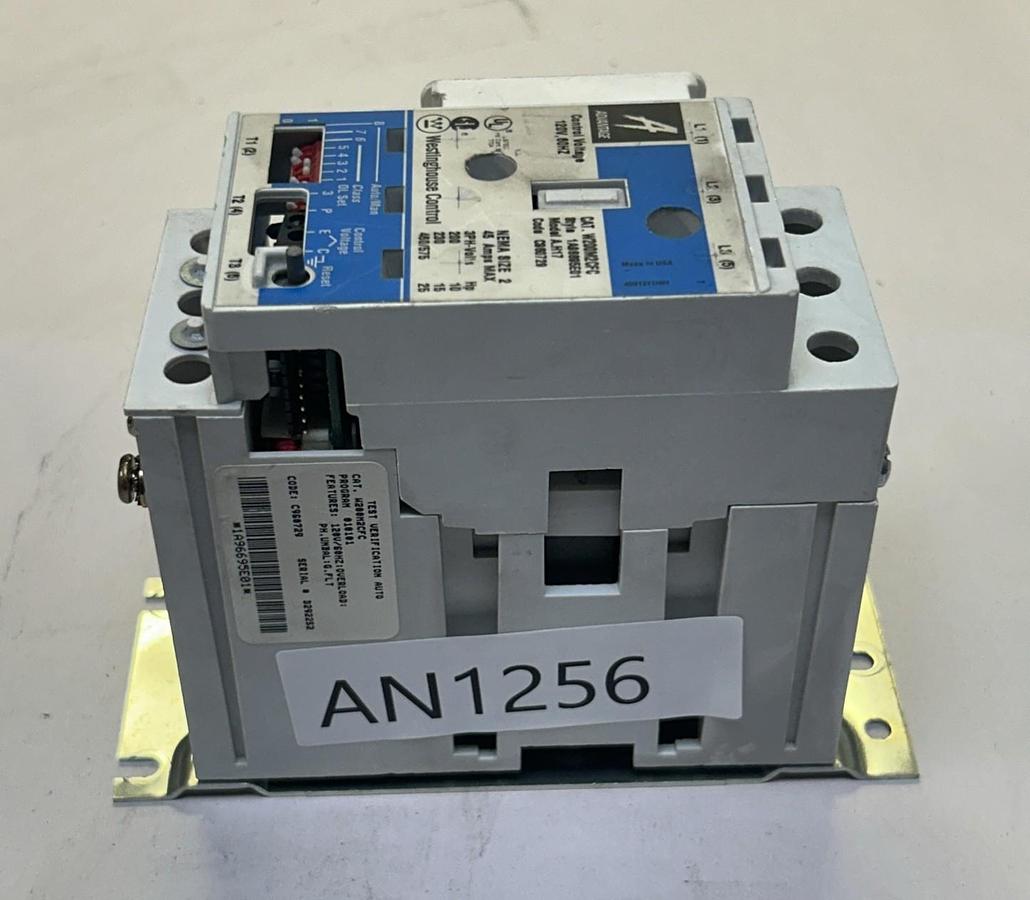 Used WESTINGHOUSE,W200M2CFC,SIZE 2 MOTOR STARTER