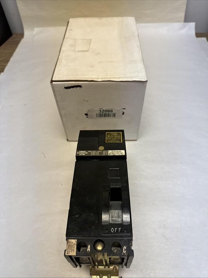 Used Square-D,FA24030AC,30 Amp 2 Pole Circuit Breaker