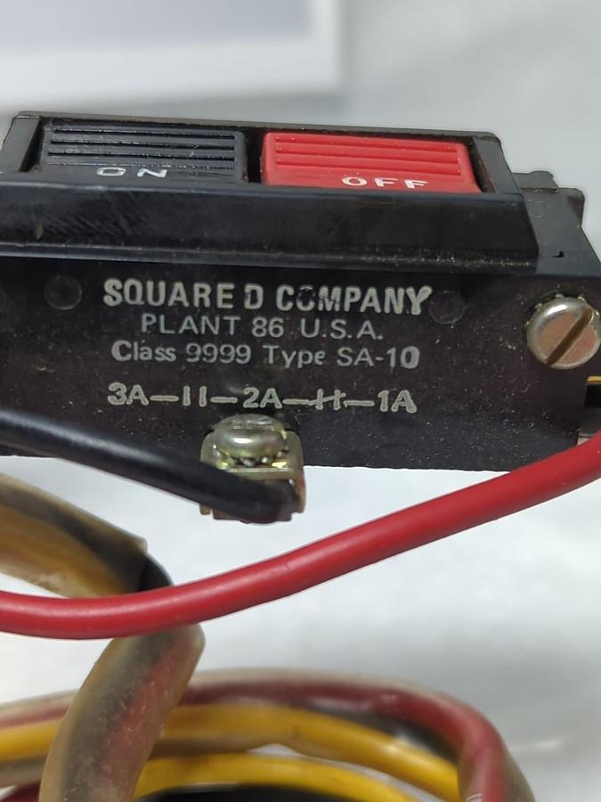SQUARE D,78300,SERIES B HAND-OFF-AUTO SELECTOR SWITCH 9999-SC-2 NOS