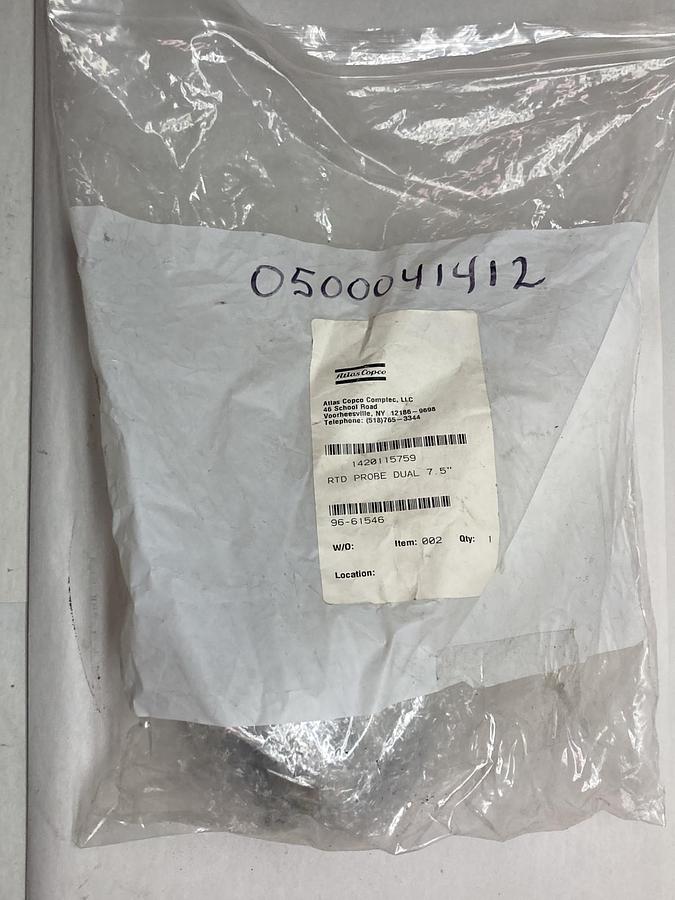 Used Atlas Cooper,1420115759,RTD Probe Dual 7.5 Inch