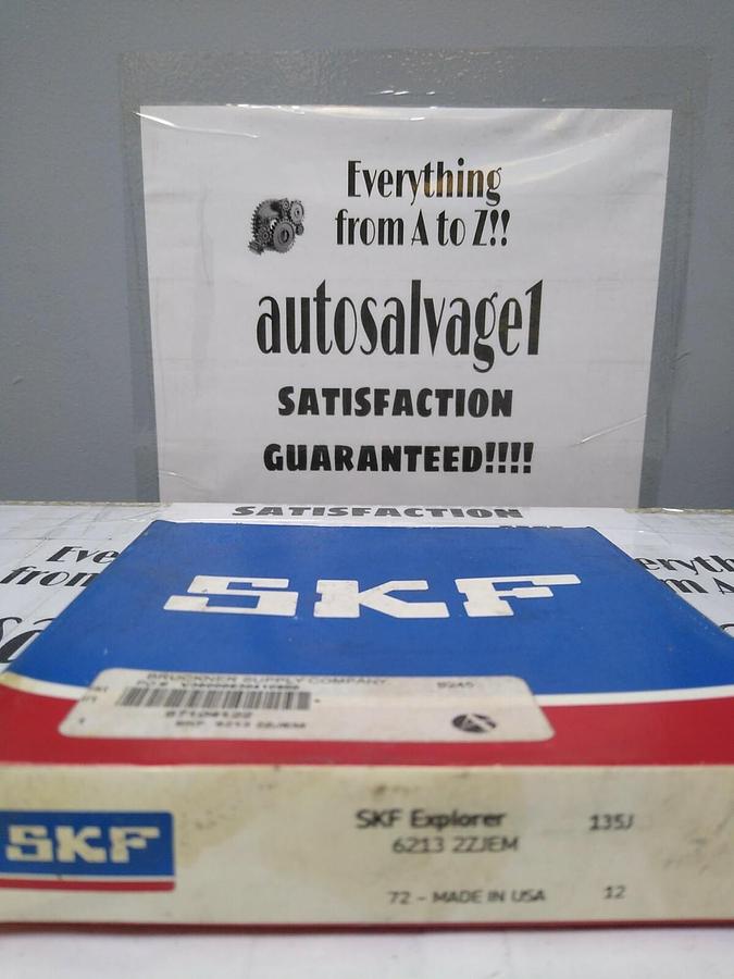 Used SKF,6213 2ZJEM,Deep Groove Ball Bearing NOS