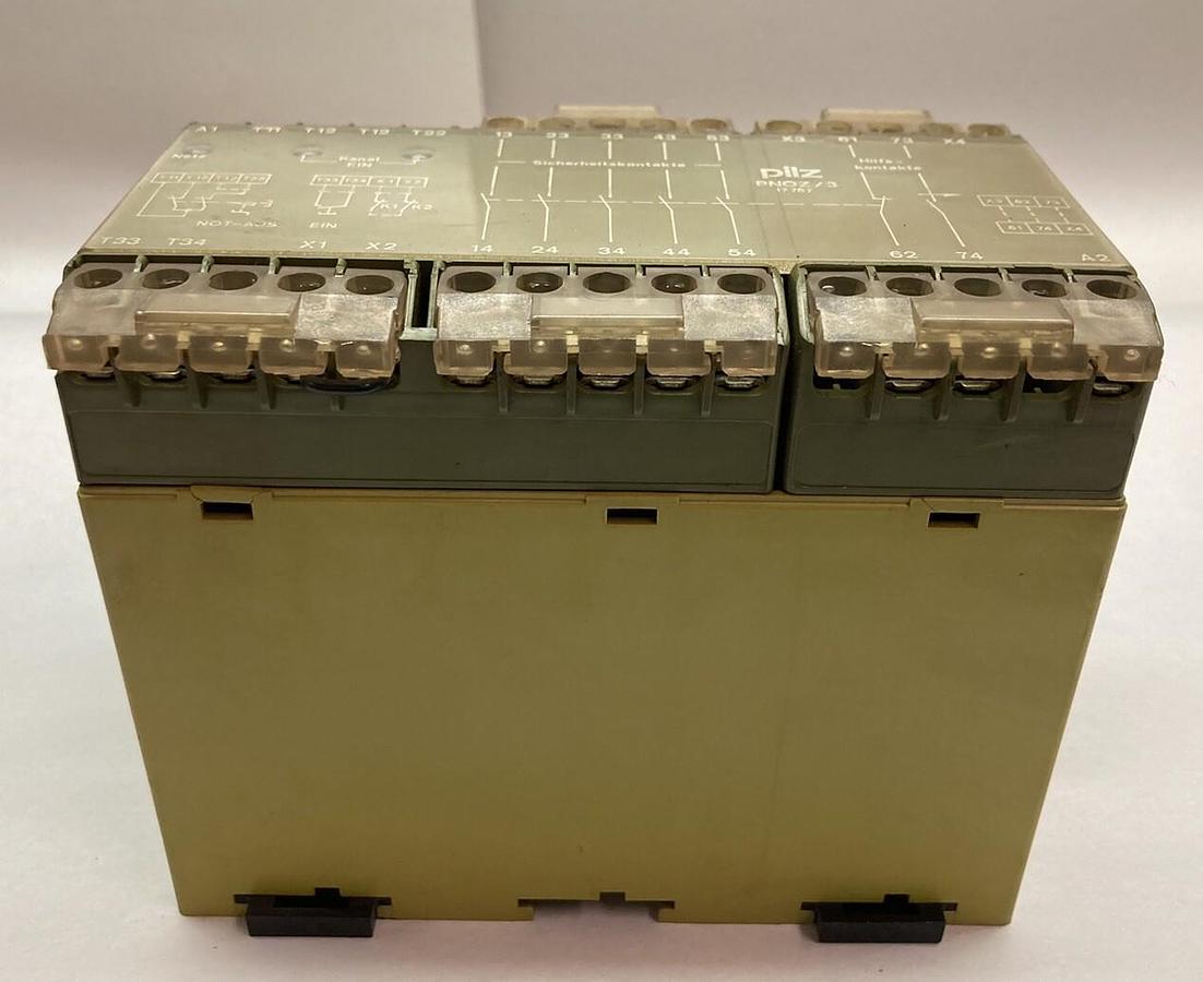 Used Pilz,474895 PNOZ/3,Safety Relay 24VDC