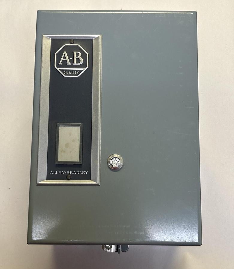 ALLEN BRADLEY,509-BAD,STARTER SIZE 1 27A W/NEMA 1 ENCLOSURE NOS