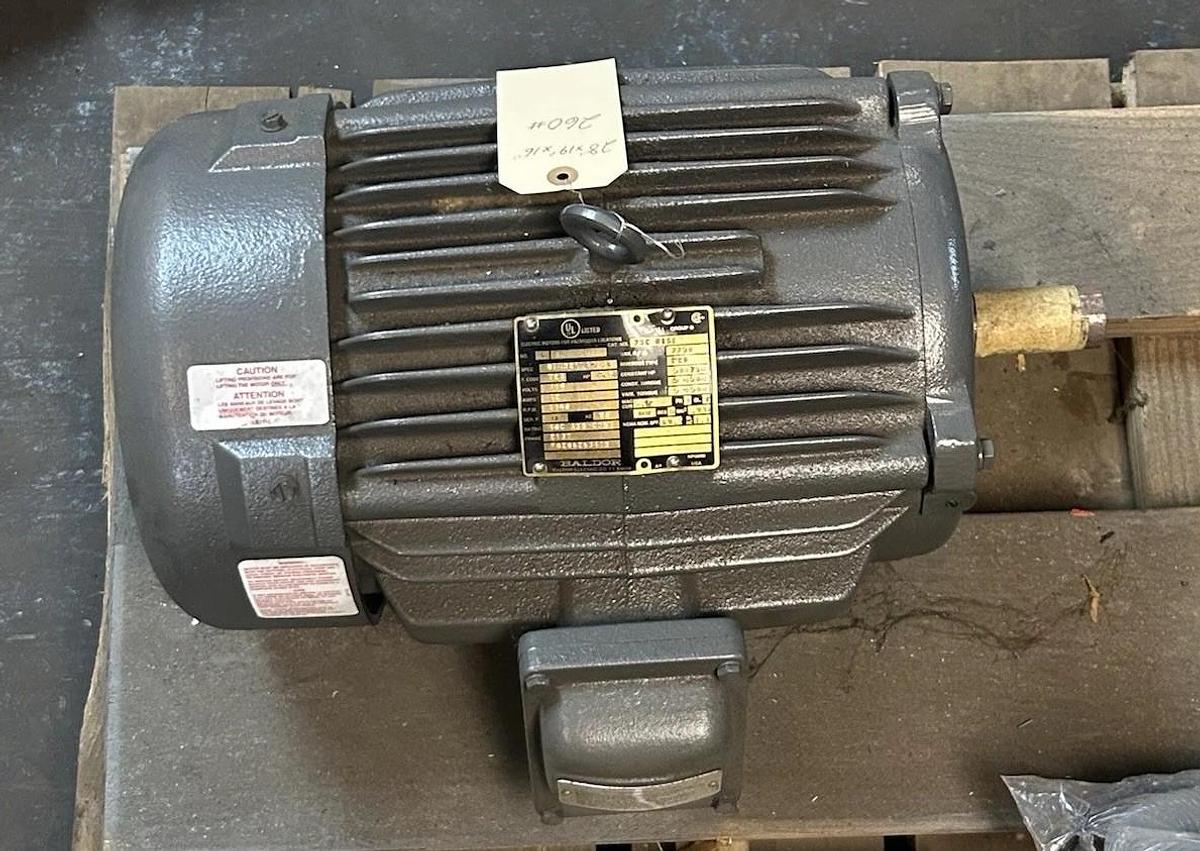 BALDOR,07H521W492G1,MOTOR 7.5HP 380V 1460/2250RPM 3PH 213T FRAME