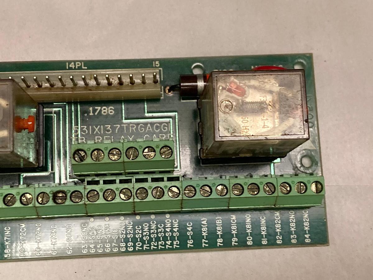Used Fanuc,F31X137TRGACG1,Terminal Board