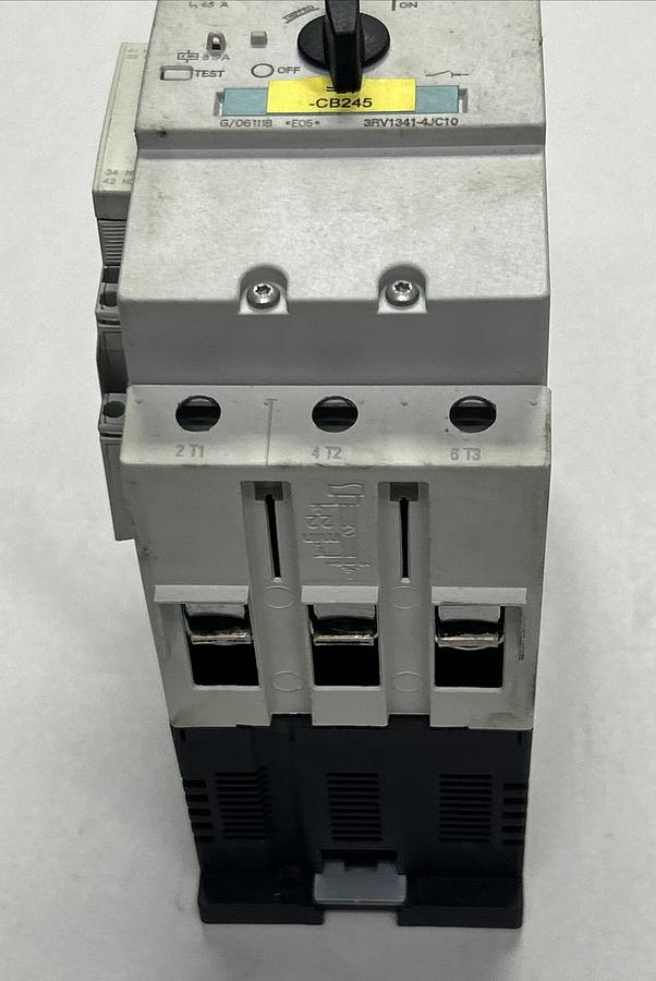 Used SIEMENS,3RV1341-4JC10,CIRCUIT BREAKER