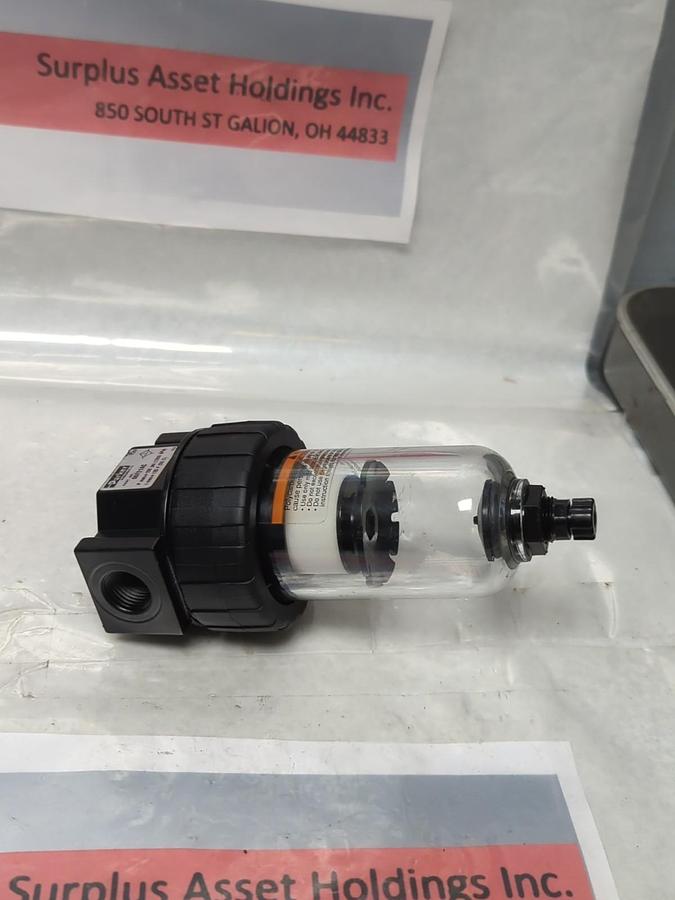 Used PARKER,06F21AC,PNEUMATIC FILTER 150PSI PRE-OWNED