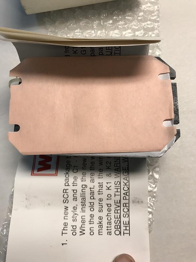 Used P&H,75Z1297D,RECTIFIER SCR