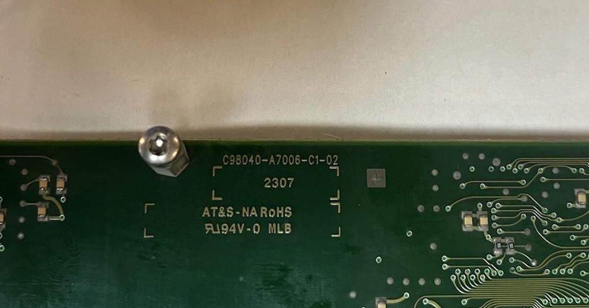 Used SIEMENS,C98043-A7008-L1,CONTROL CIRCUIT BOARD