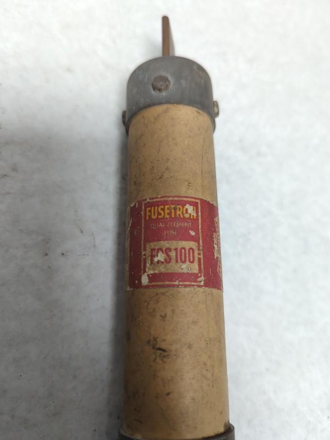 Used COOPER BUSSMANN,FRS100,FUSETRON 100 AMP FUSE PRE-OWNED