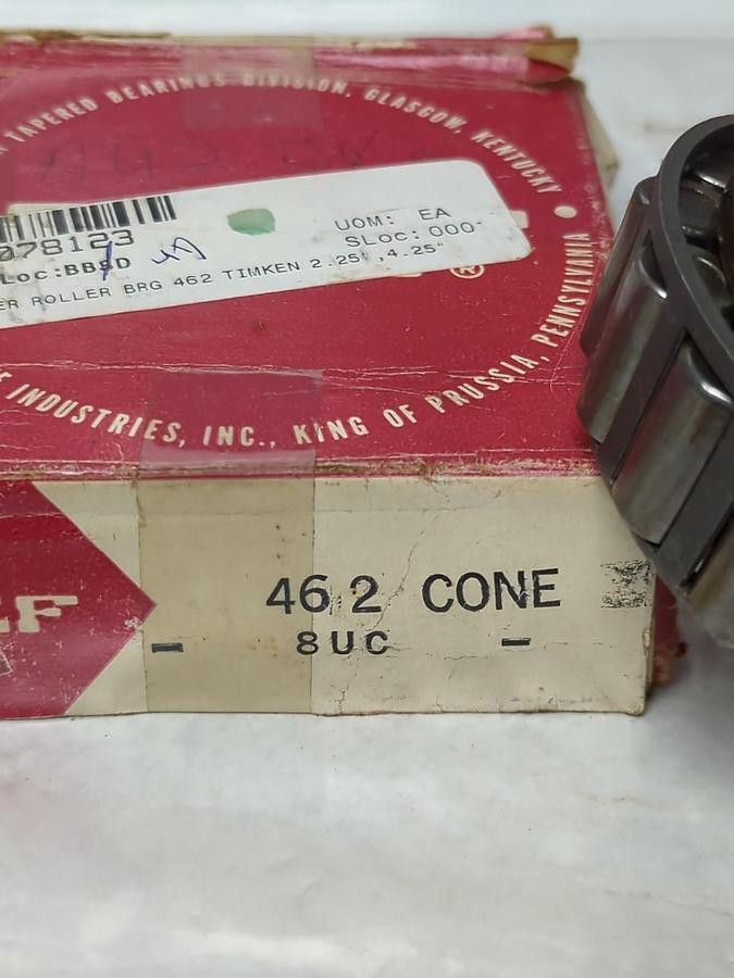 SKF,462,ROLLER BEARING CONE NOS