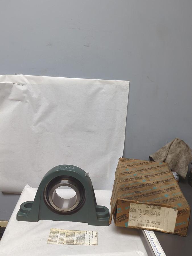 DODGE,126822,PILLOW BLOCK BEARING 3 INCH BORE NOS