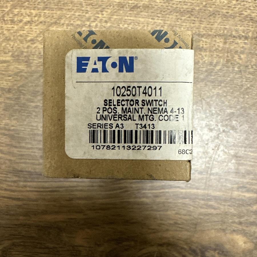 Used Eaton,10250T4011,2 Position Selector Switch