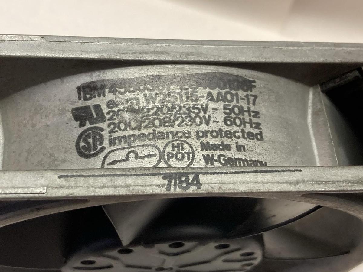 Used EBM,W2S115-AA01-17,Cooling Fan 50/60Hz