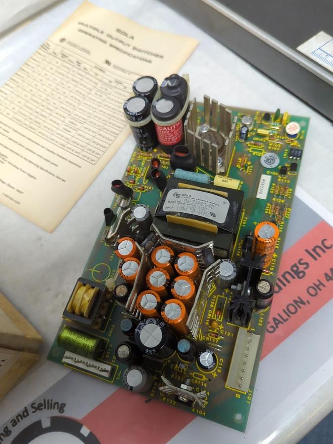 SOLA,86-24003-0200-00,MULTIPLE OUTPUT SWITCHER 115/230VAC 130W NOS