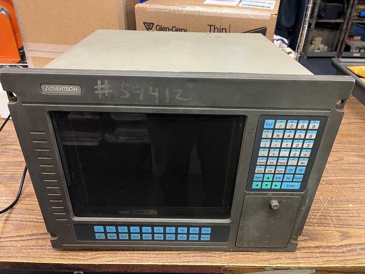 Used ADVANTECH,AWS-825PB,OPERATER INTERFACE PANEL