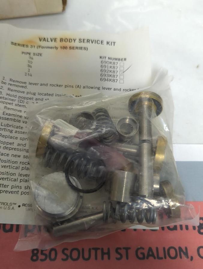 ROSS,692K87,VALVE BODY SERVICE KIT NOS