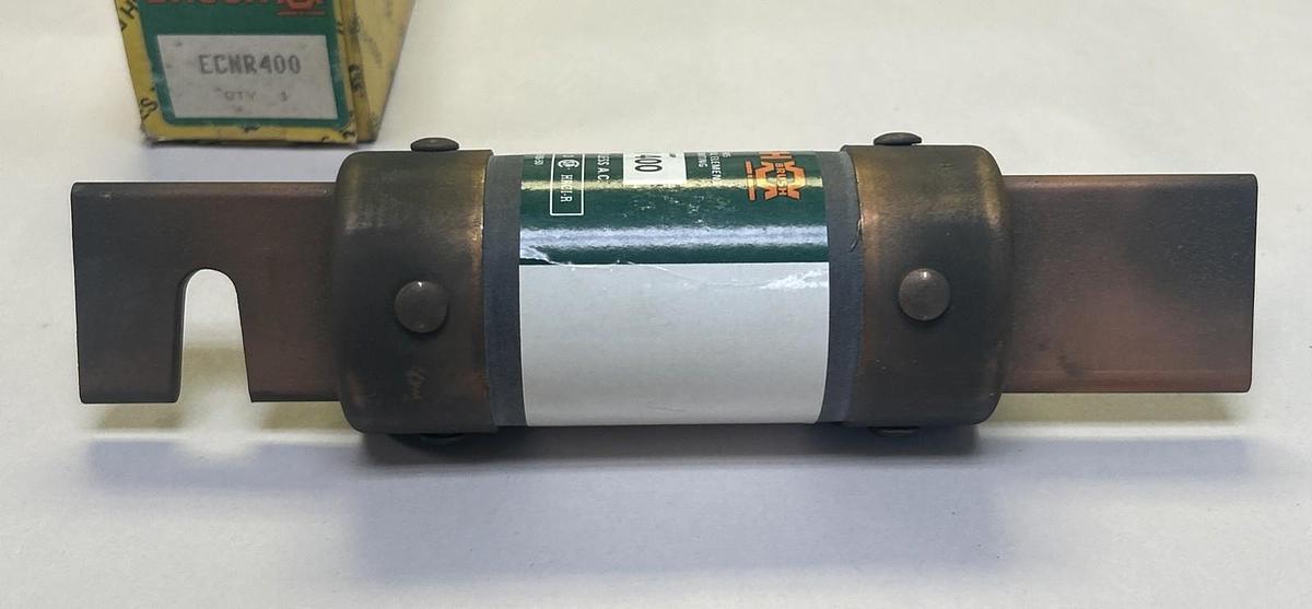 BRUSH,ECNR400,FUSE 400A 250V NOS