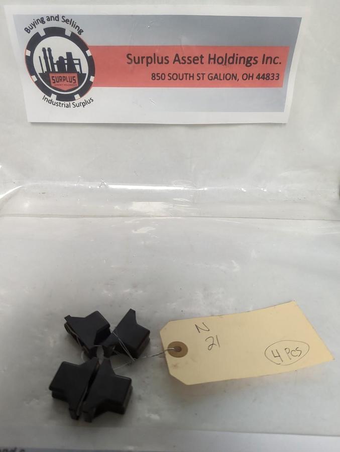 Used ALLEN BRADLEY,N21,THERMAL OVERLOAD HEATER ELEMENT LOT OF 4 PRE-OWNED