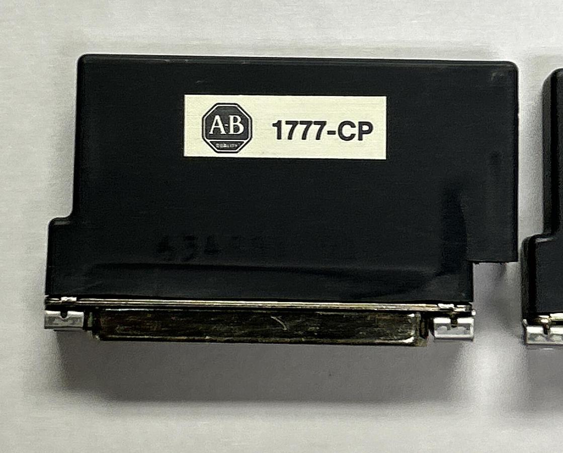 Used ALLEN BRADLEY,1777-CP,PLUG I/O LOT OF 2