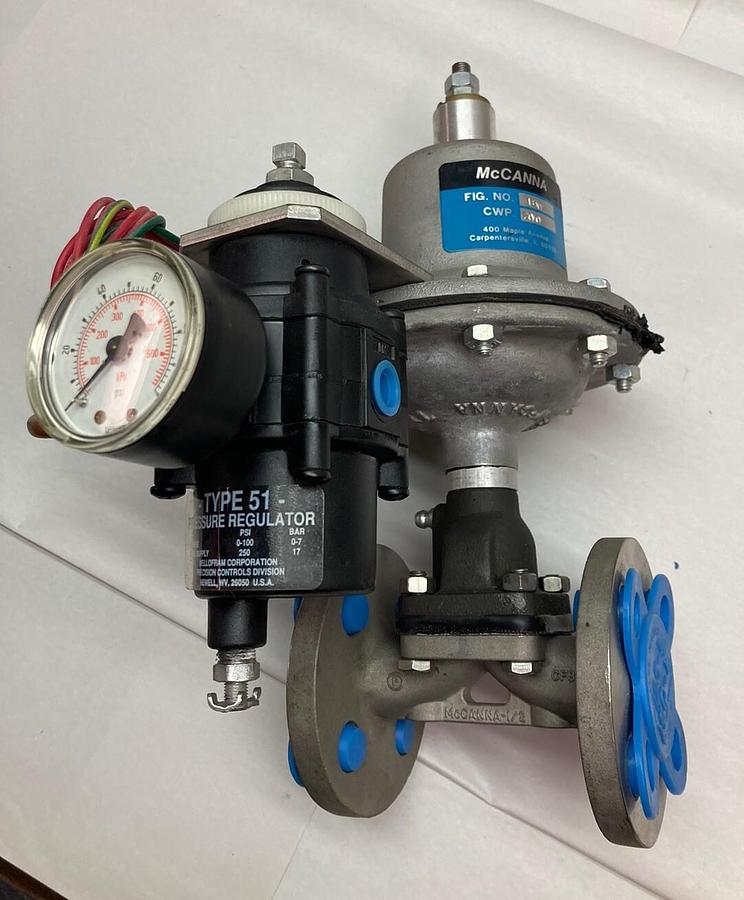 McCanna,CWP-200,Type D Diaphragm Valve 3/4 Inch