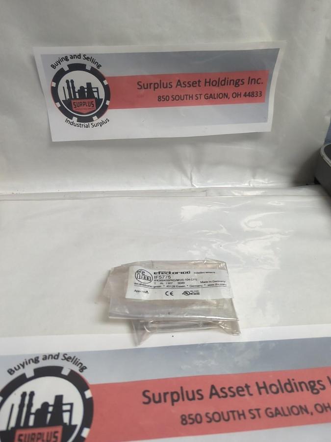 EFECTOR 100,IF5775,INDUCTIVE SENSOR IFK3004BBPKG/M/US-104-DPS NOS