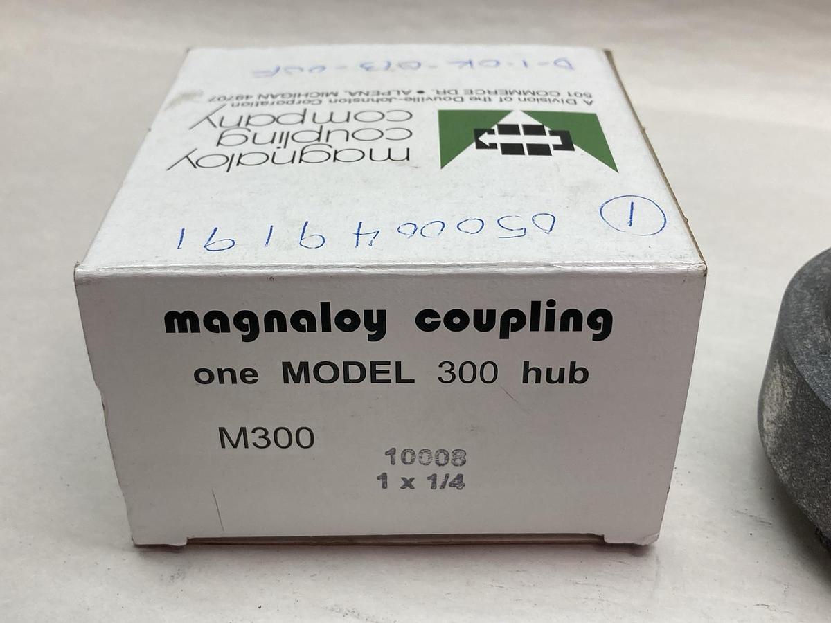 Used Magnaloy Coupling Company,One Model 300,Hub 1x1/4