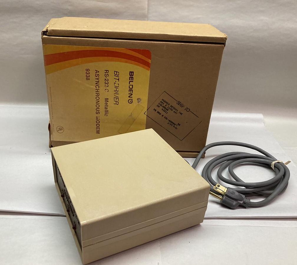 Belden,RS-232-C,Metallic Bit-Driver