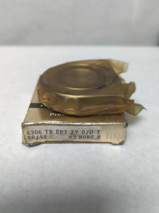 RHP,6206 TB EP7,ANGULAR CONTACT BEARING 30X62X16MM NOS