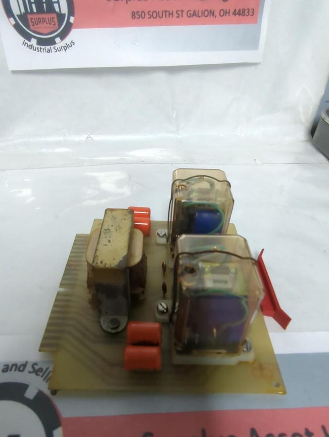 Used VERO ELECTRONICS,60-2F,RELAY TRANSFORMER BOARD PRE-OWNED