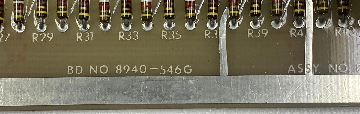 Used Warner & Swasey,8940-546G,Spindle Control Board