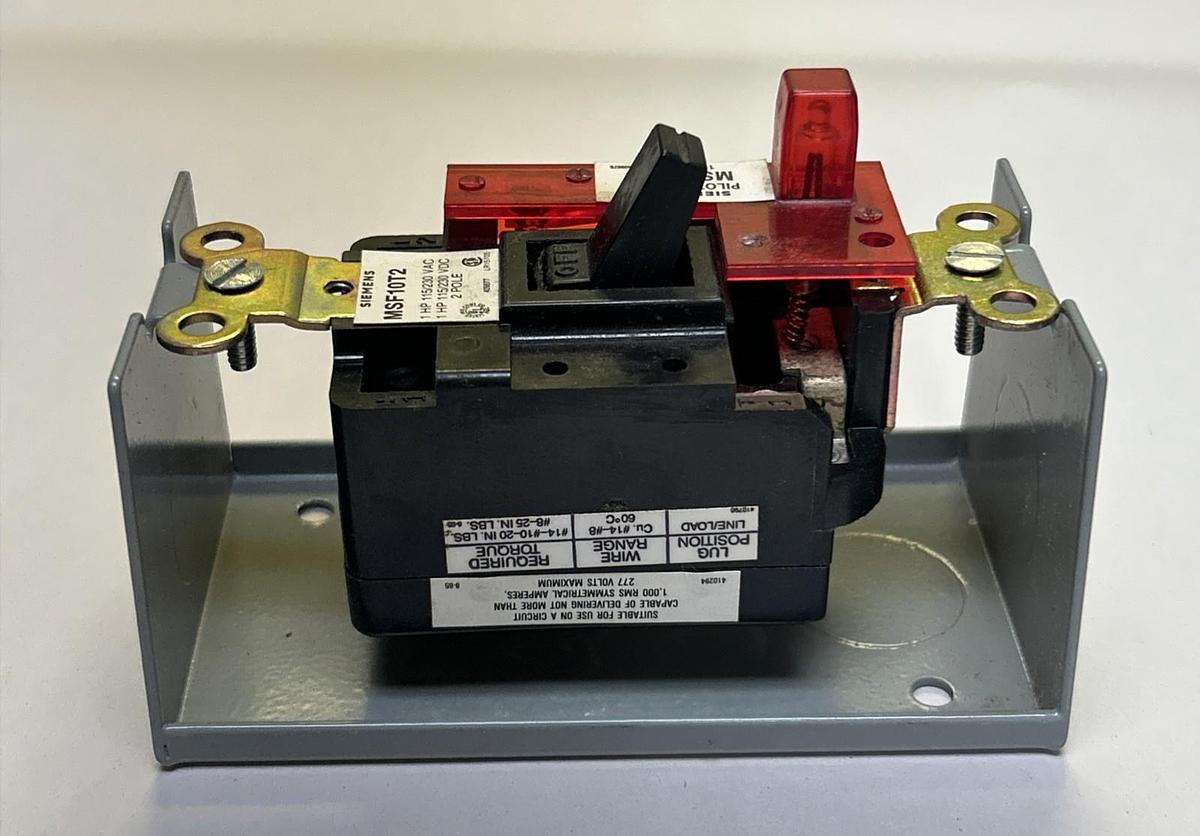 SIEMENS,MSF10T2,MANUAL STARTER 1HP 115/230V 2P NOS
