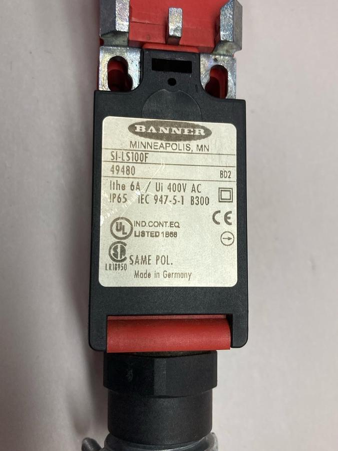 Used Banner Engineering,SI-LS100F,Switch