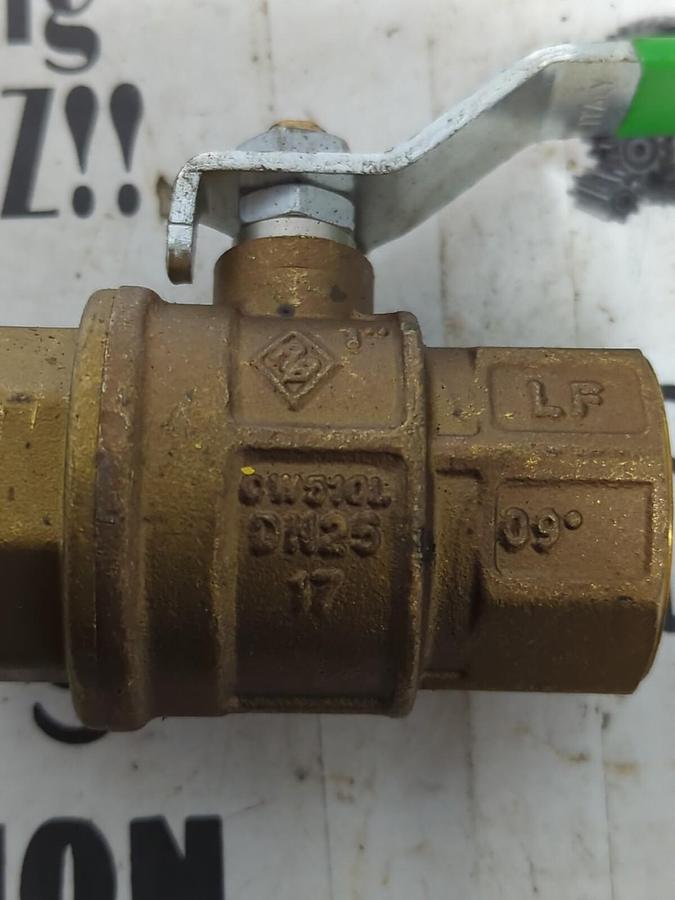 AB,171N-LF,150WSP 600WOG 1 INCH BALL VALVE NOS