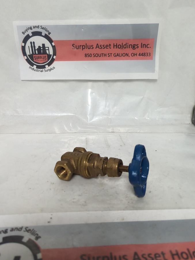 NIBCO,T-133 3/8,GATE VALVE 3/8 INCH NOS