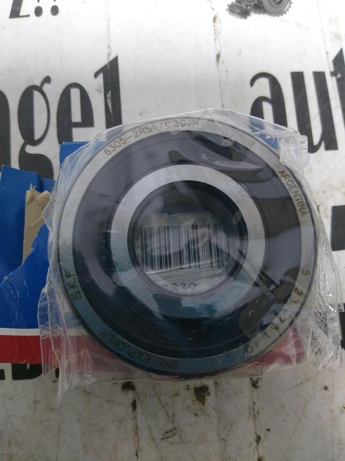 SKF,6305 2RSJEM,DEEP ROOVE BALL BEARING DOUBLE SEALED  NOS