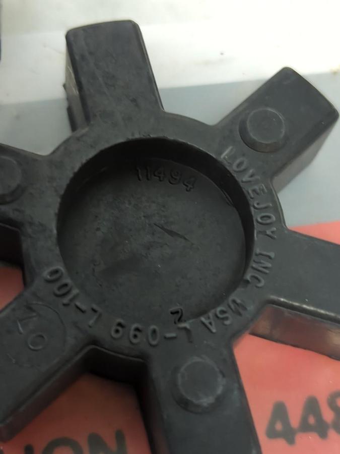 Lovejoy,1194,L-099 -L100 jaw spider coupling insert lot of 10 NOS