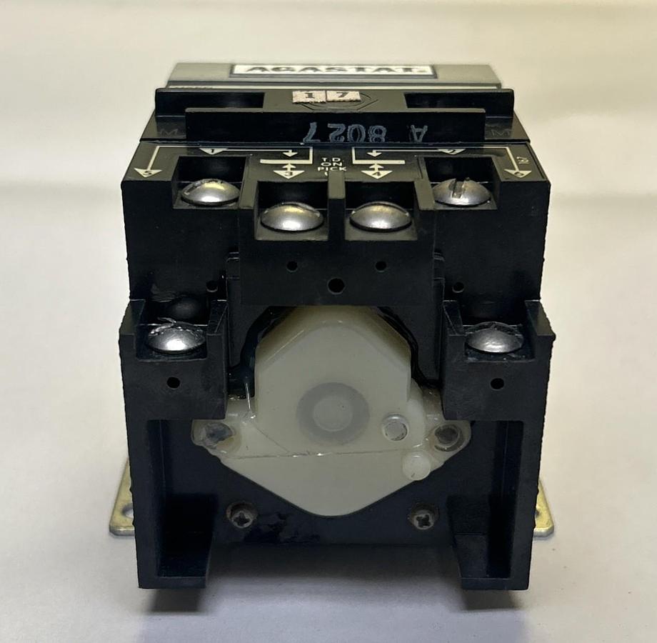 Used AGASTAT,7012ADM,TIME DELAY RELAY 5-50 SEC 120V