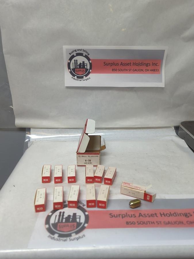 REID,W-9N,BALL PLUNGER BH-60N BOX OF 12 PCS NOS