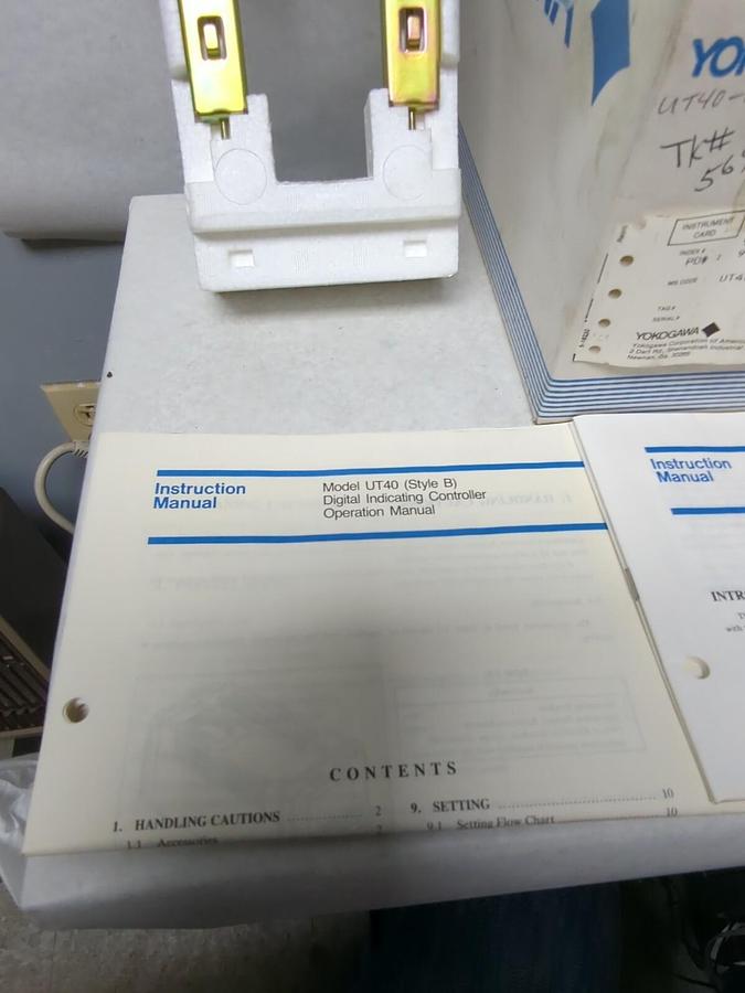YOKOGAWA,UT40-131*B,DIGITAL INDICATING CONTROLLER NEW IN BOX