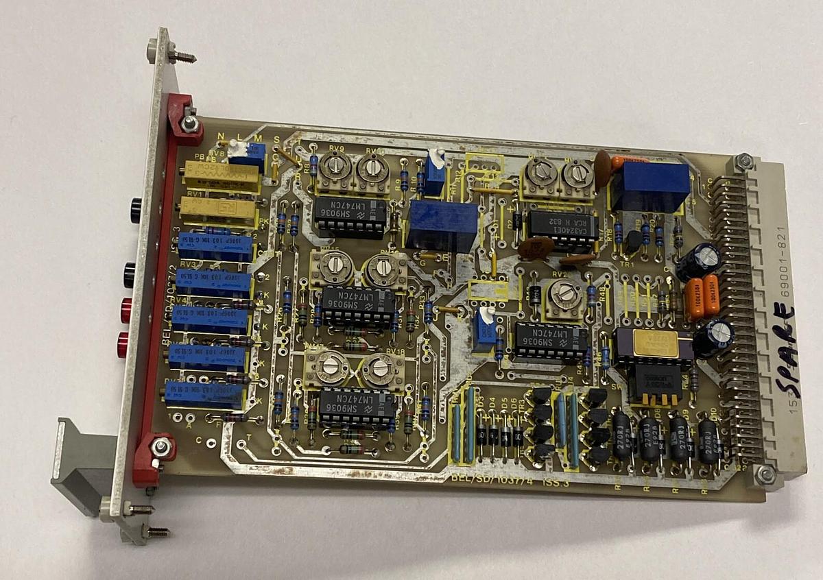 Used SCHROFF,69001-821,CONNECTOR LOAD CARD