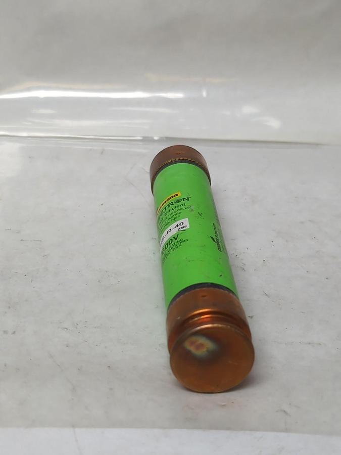Used COOPER BUSSMANN,FRS-R-40,FUSETRON 40 AMP FUSE PRE-OWNED