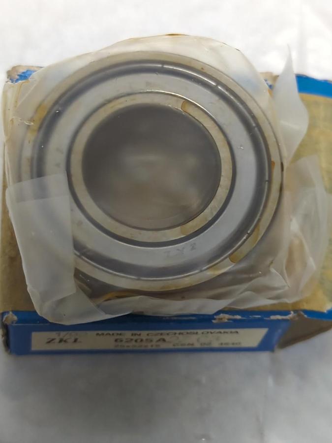 ZKL,6205A 2ZC3,DEEP GROOVE BALL BEARING LOT OF 2 NOS