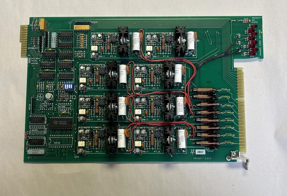WESTINGHOUSE,2840A17G01,OUTPUT CIRCUIT BOARD NOS