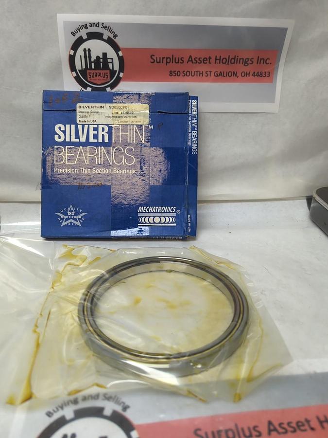 SILVERTHIN,SD050CP0,PRECISION THIN SECRION BEARING 143242 NOS