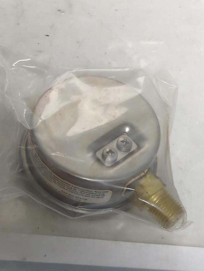 USG/AMTEK,P 555 LG,PRESSURE GAUGE 1/4 INCH BOTTOM CONNECTION 1000PSI NOS